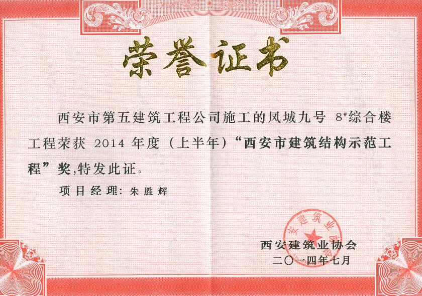 资质荣誉